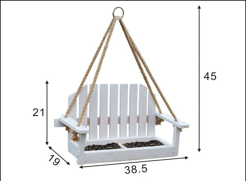 Retro Lijing Doll Swing Bird Feeder