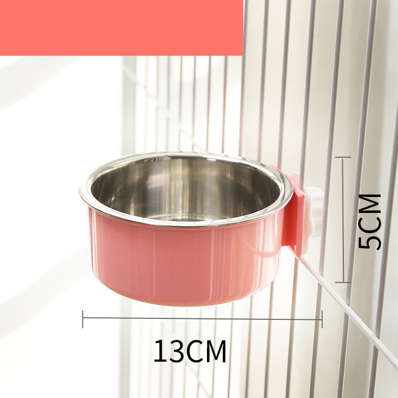 Food Bowl Neck Guard Stainless Steel