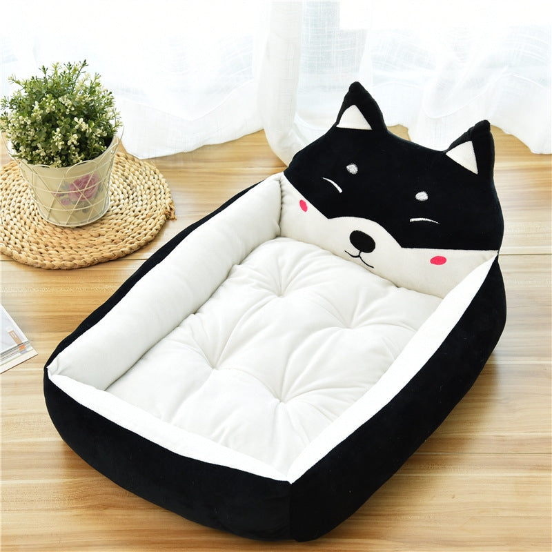 Large Pet Cat Dog Bed 7Colors Warm