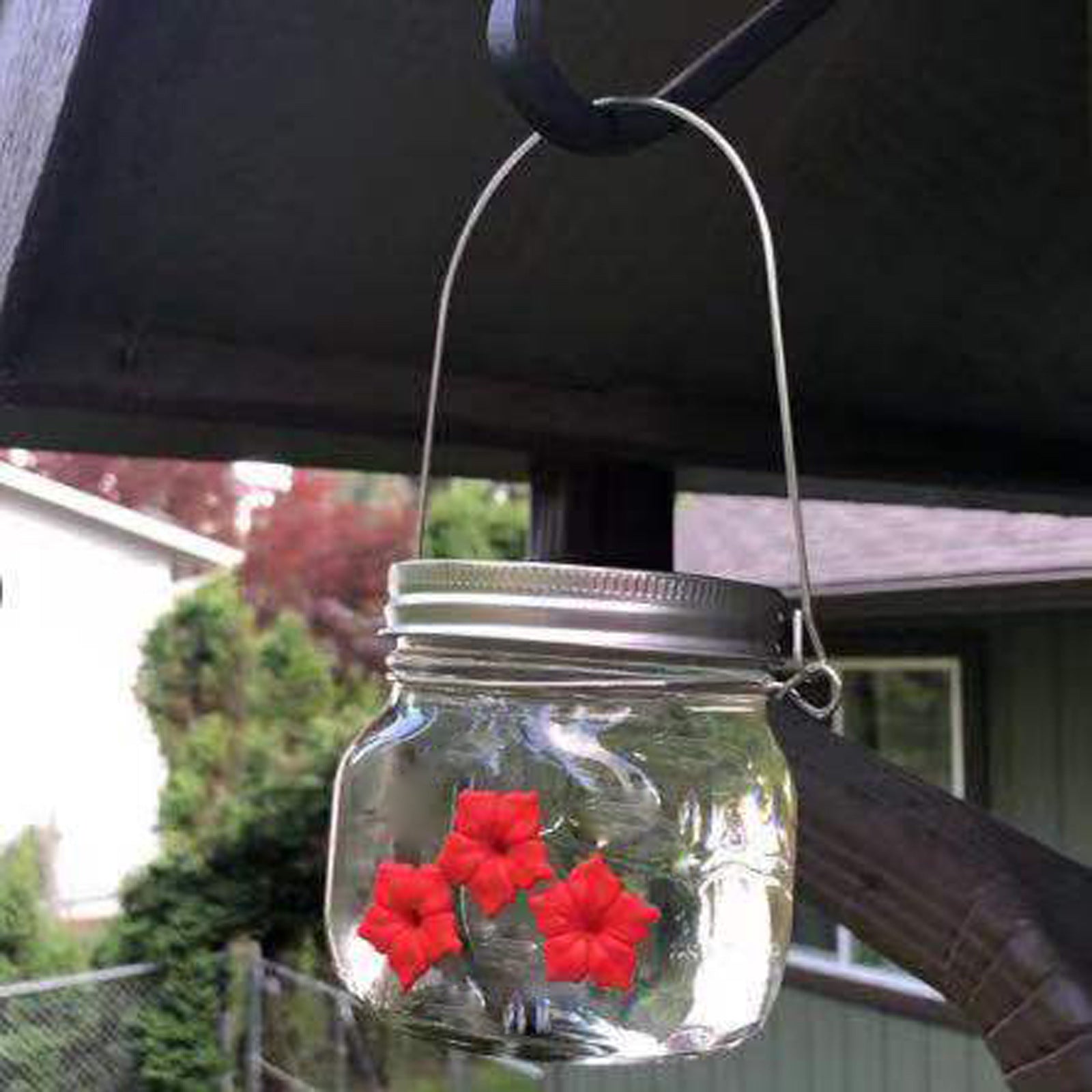 Feeder Plastic Flower Bird Feeder
