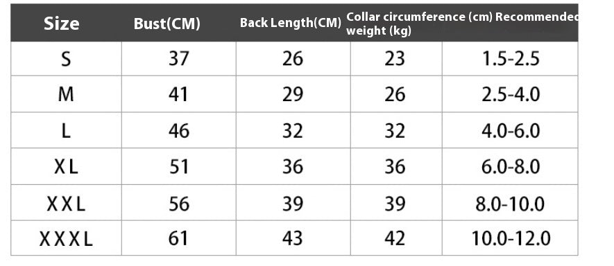 Striped Clothes Small Dog Pet Clothes