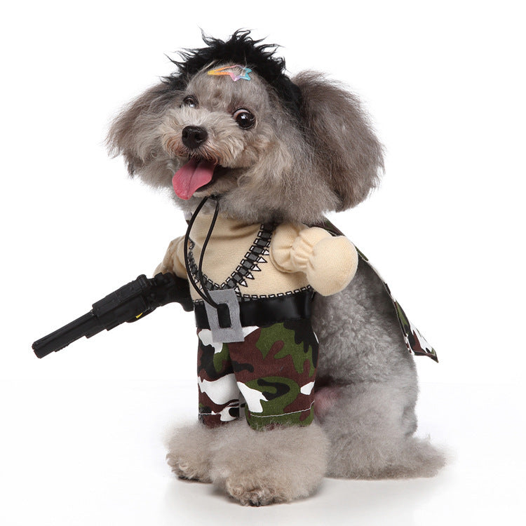 Cosplay Pet Supplies Standing Outfit