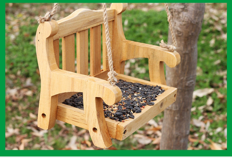 Retro Lijing Doll Swing Bird Feeder