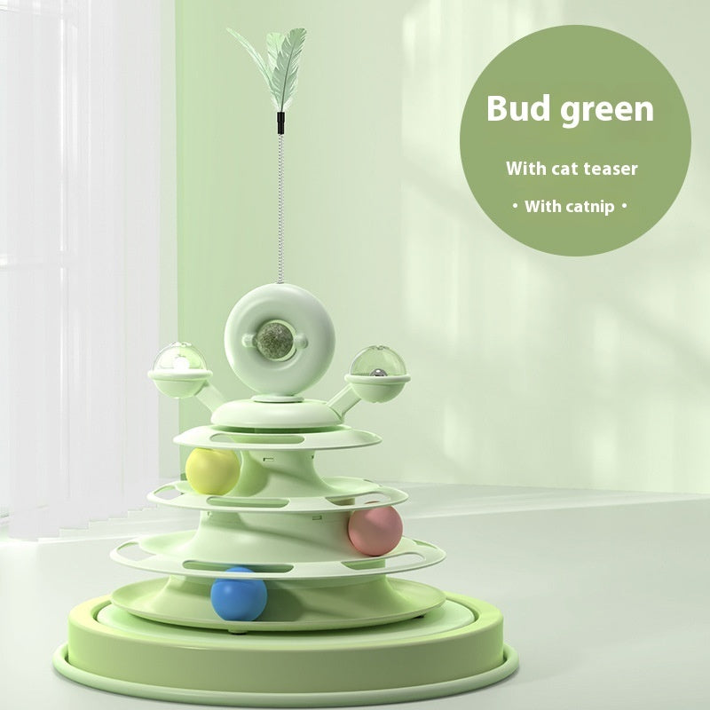 Tower Turntable Roller Balls Toys