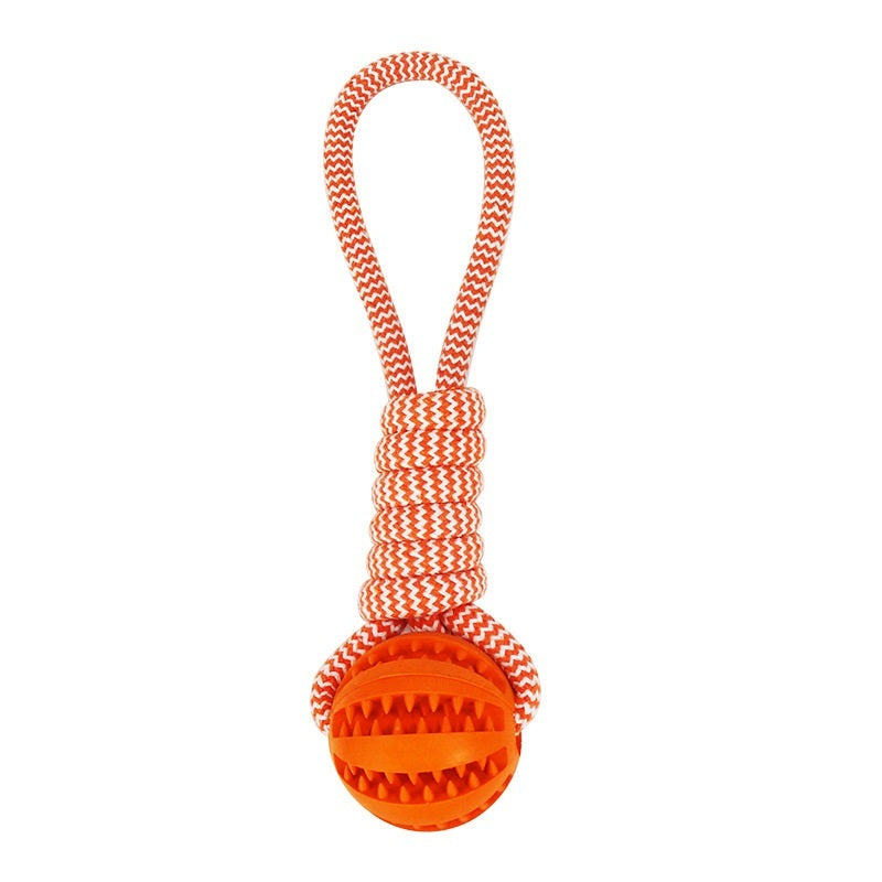 Dog Toys Treat Balls Interactive Hemp Rope
