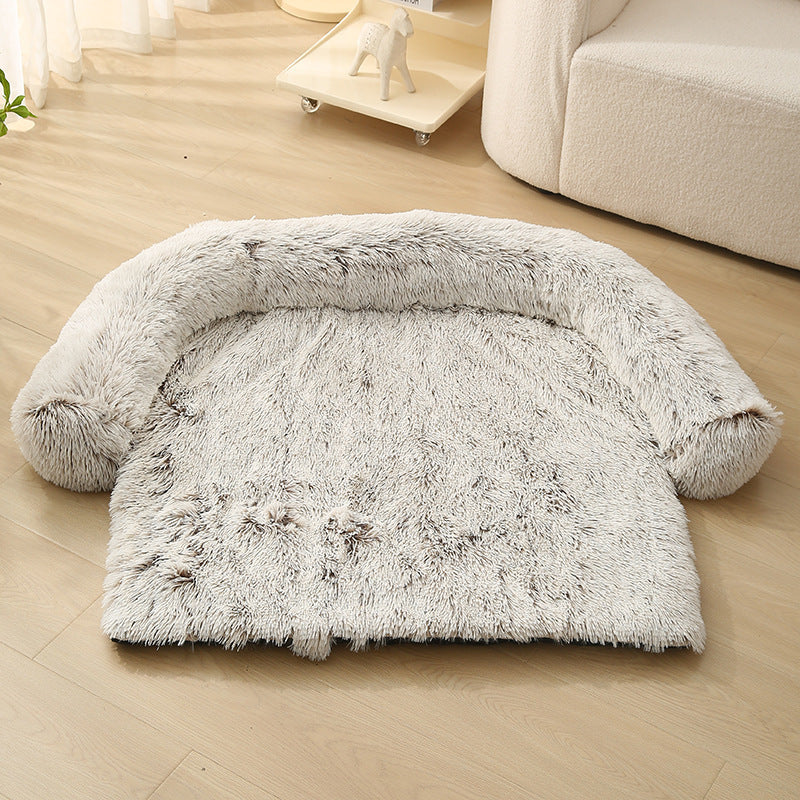 Large Dog Plush Winter Warm Sofa Cushion