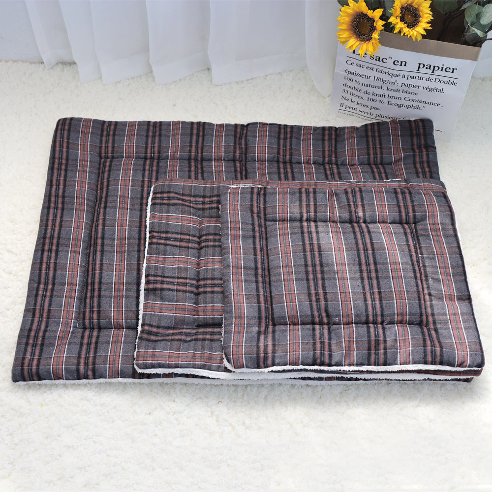 Cotton Pet Cushion Large Soft Dog Bed