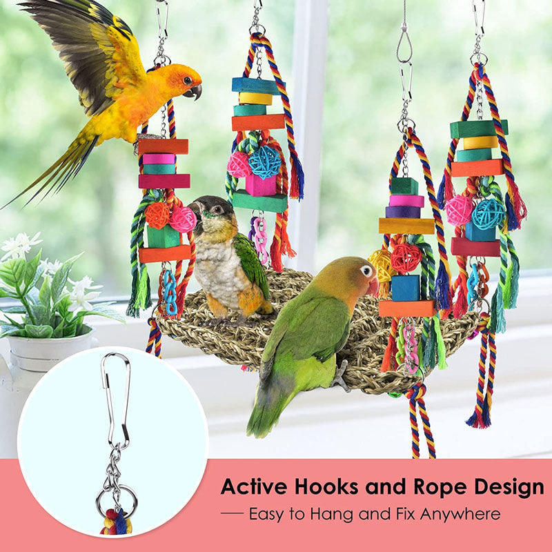 Parrot Toys Climbing Net Hammock