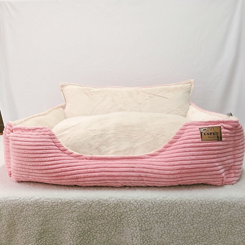 Plush Warm Pet Kennel Dog Bed