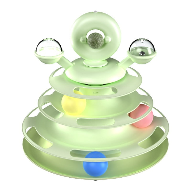 Tower Turntable Roller Balls Toys