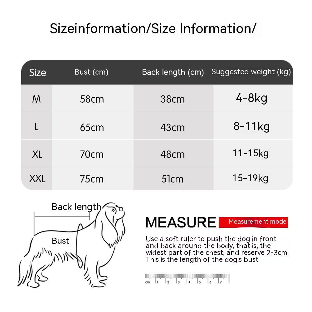 Medium Dog Clothes Baseball Sweater