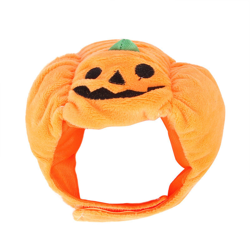 Funny Pumpkin Hat Cute Pet Animal Costume