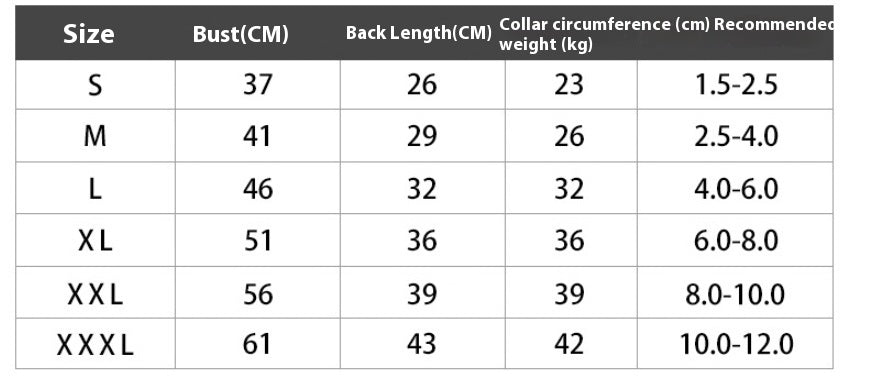 Striped Clothes Small Dog Pet Clothes