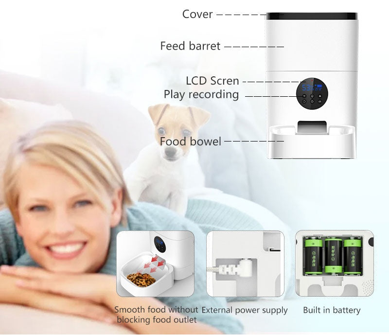 Pet Feeder WIFI Feeding Machine