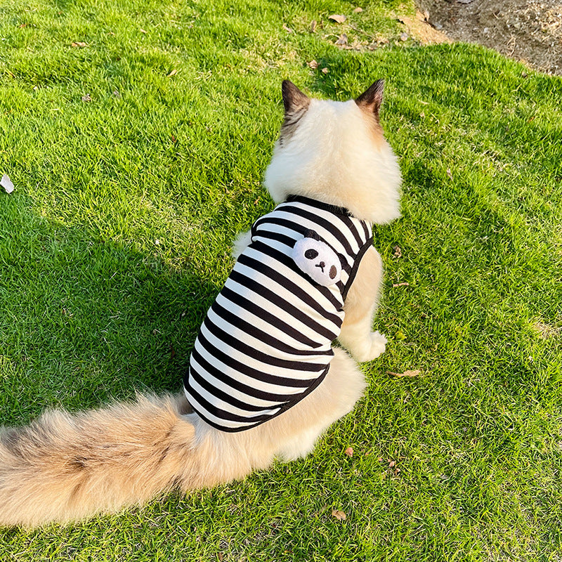 Striped Clothes Small Dog Pet Clothes