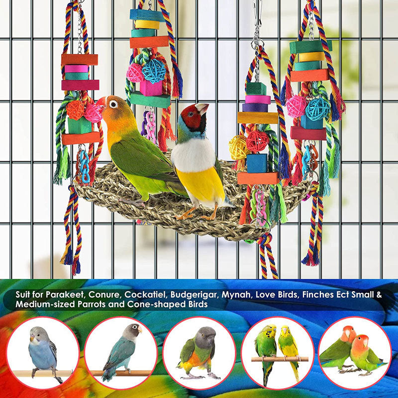 Parrot Toys Climbing Net Hammock