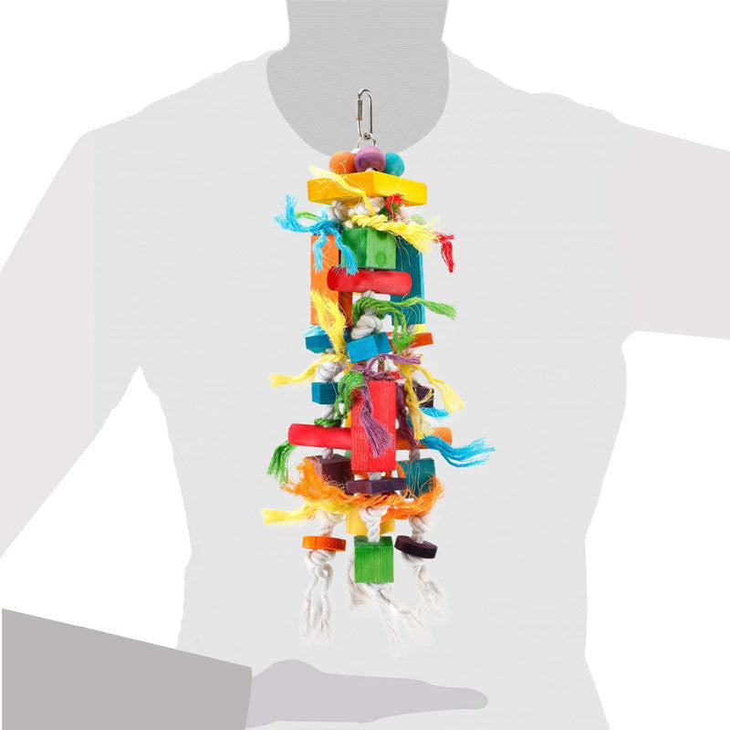 Wooden Color Nibbling Toy Medium