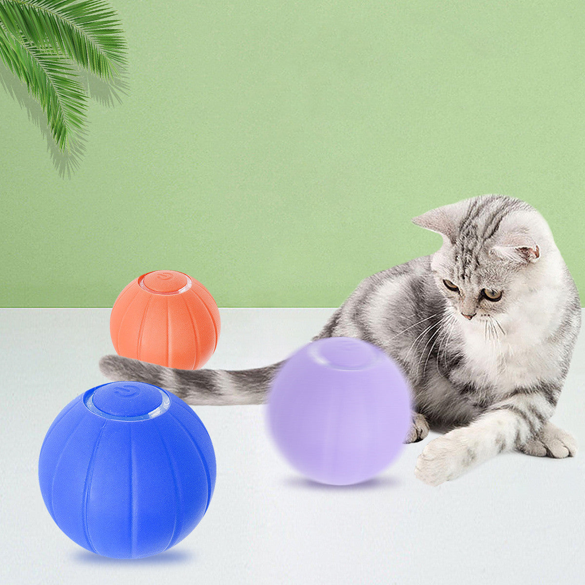 Bouncing Rolling Silicone Ball Toy
