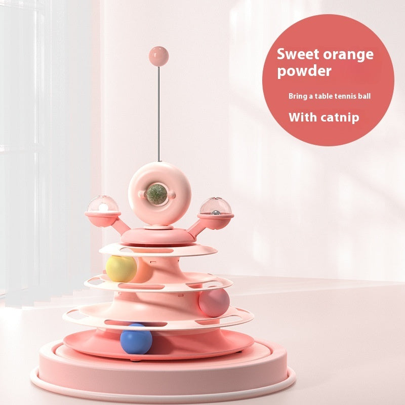 Tower Turntable Roller Balls Toys