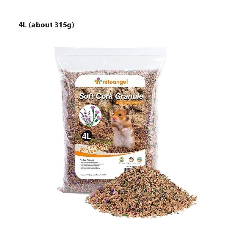 Oak Cork Hamster Digging