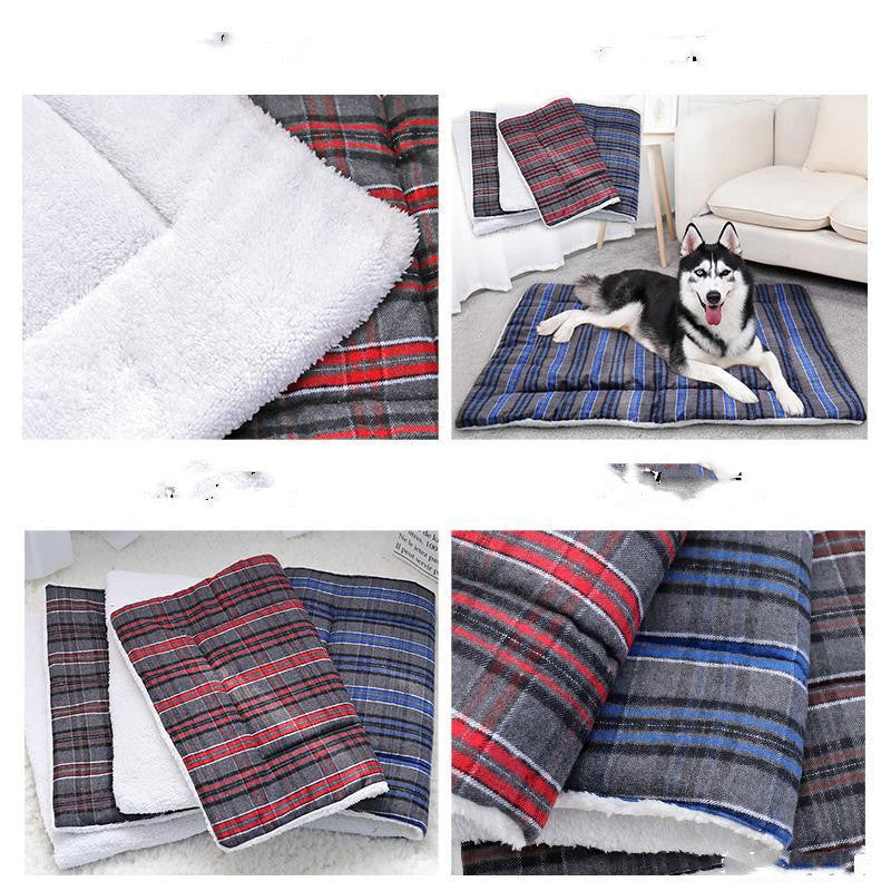 Cotton Pet Cushion Large Soft Dog Bed