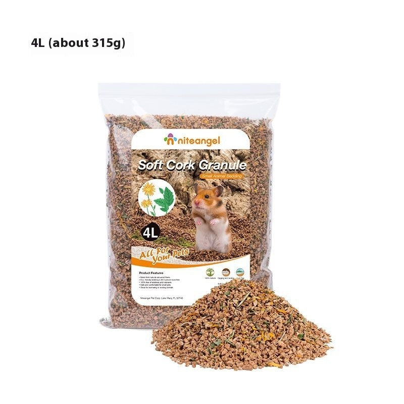 Oak Cork Hamster Digging