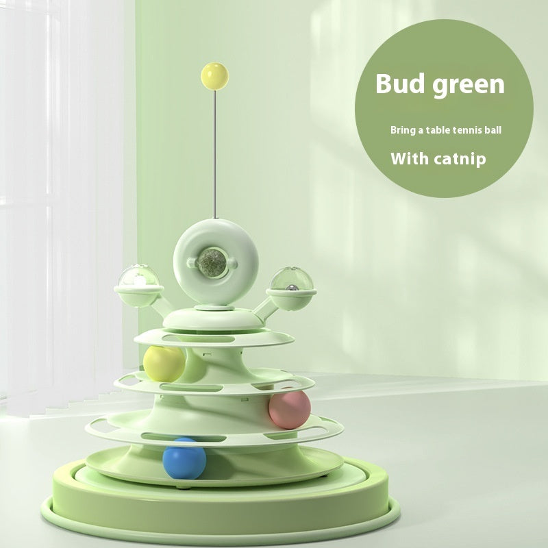 Tower Turntable Roller Balls Toys